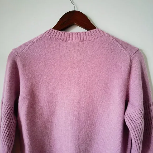 NEW Chanel Pink Cashmere Wool Cardigan - Picture 5 of 14